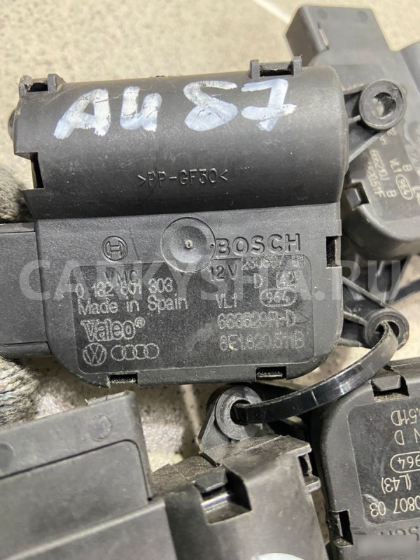Сервопривод заслонок печки Audi A4 2007 Audi 200 оригинальный номер 132801302
