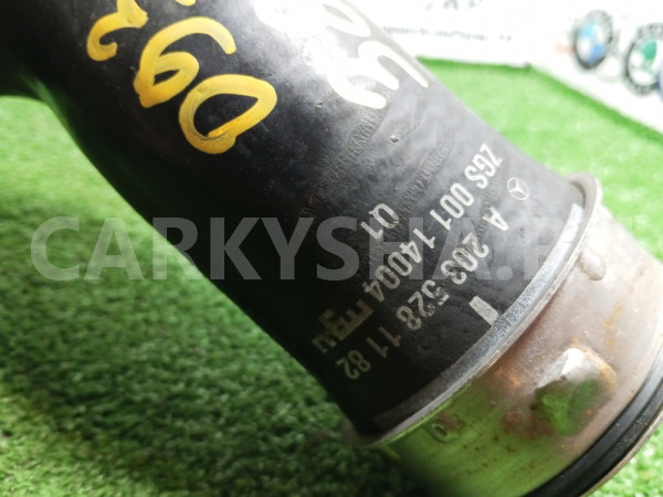 Патрубок интеркулера Mercedes-Benz C-200 W203 2001 Mercedes-Benz C-klasse 