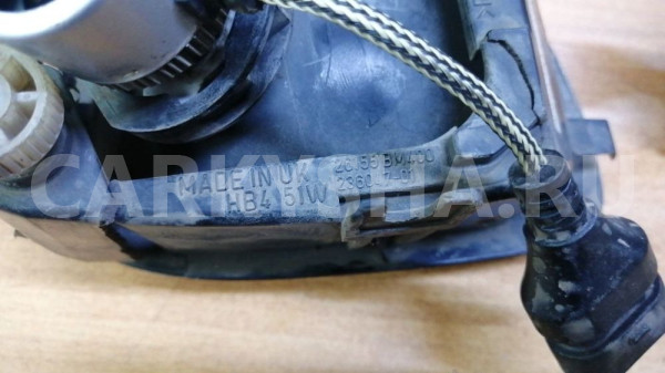 Фара противотуманная комплект Nissan Almera N16 Nissan Almera оригинальный номер 26150BM425