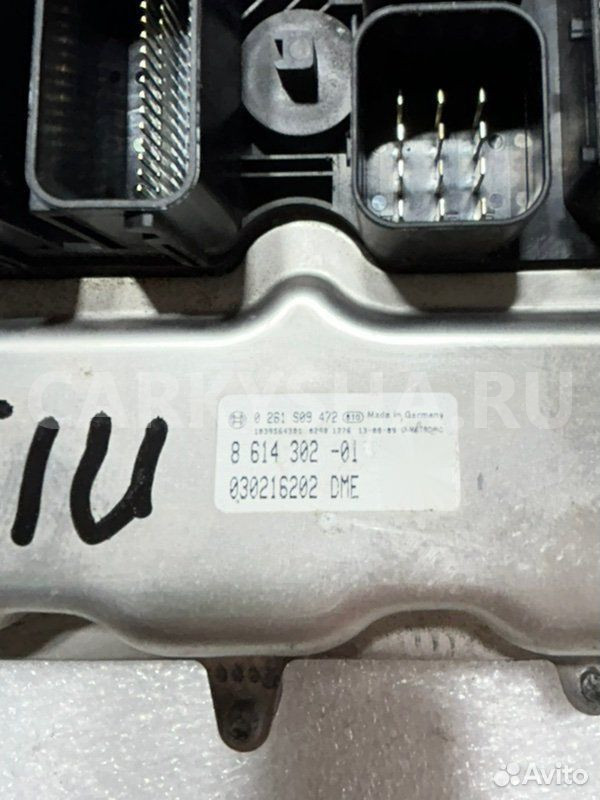 Блок управления двигателем BMW 3 F30 N13B16 2012 BMW 3er оригинальный номер 12 14 8 638 198