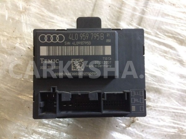 Блок комфорта задний левый Audi Q7 4L (2005—2009) Audi 200 оригинальный номер 4L0959795B