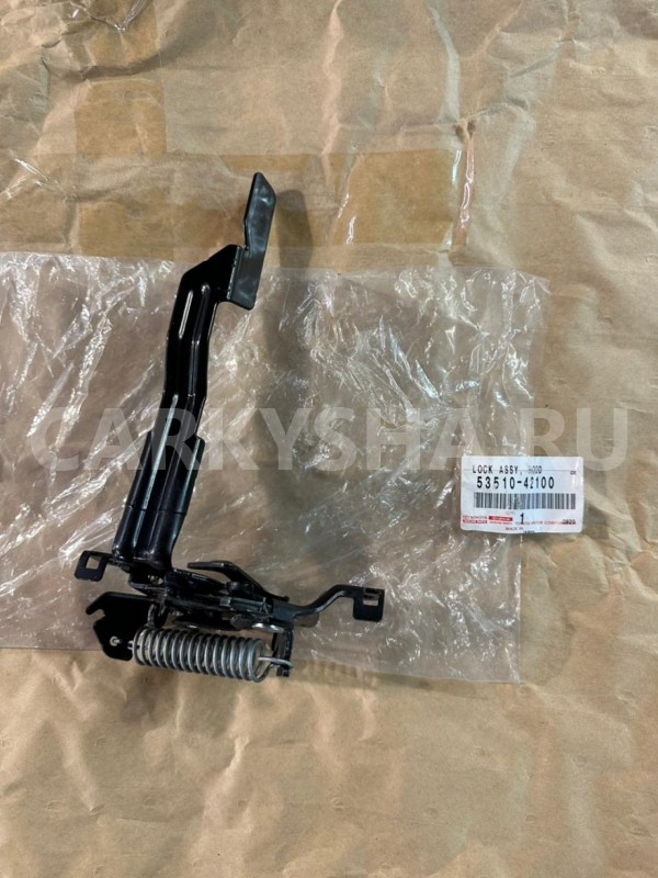 Замок капота Toyota RAV 4 IV (CA40) оригинальный номер 53510-42100