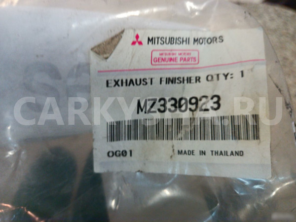 Насадка на выхлопную трубу Митцубиси Паджеро Спорт Mitsubishi i оригинальный номер MZ330923