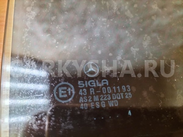 Стекло двери заднее правое Mercedes-Benz E-class Mercedes-Benz W124 оригинальный номер 1247300218