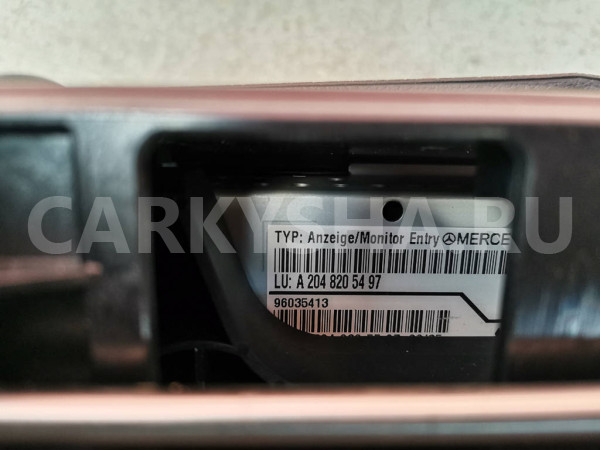 Дисплей Mercedes-Benz C-Class W204 Mercedes-Benz C-klasse оригинальный номер A2048205497