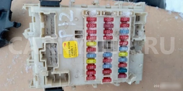 Блок предохранителей Nissan Primera P12 (2001—2008) Nissan Primera оригинальный номер 24350AV700