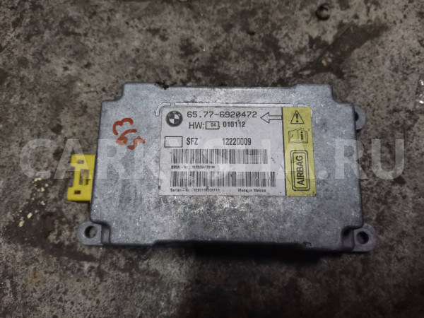 Блок управления airbag BMW 7 E65/66 BMW 7er оригинальный номер 65776920472