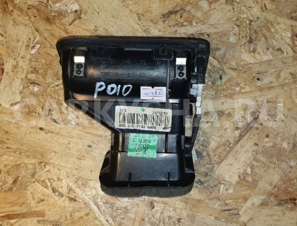 Дефлектор воздушный Volkswagen Polo 6R0819703 Volkswagen Polo оригинальный номер 6R0819703