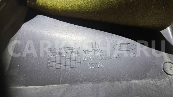 Обшивка стойки Ford Focus III рестайлинг (2014—2019) Ford Focus оригинальный номер bm51a243w07a
