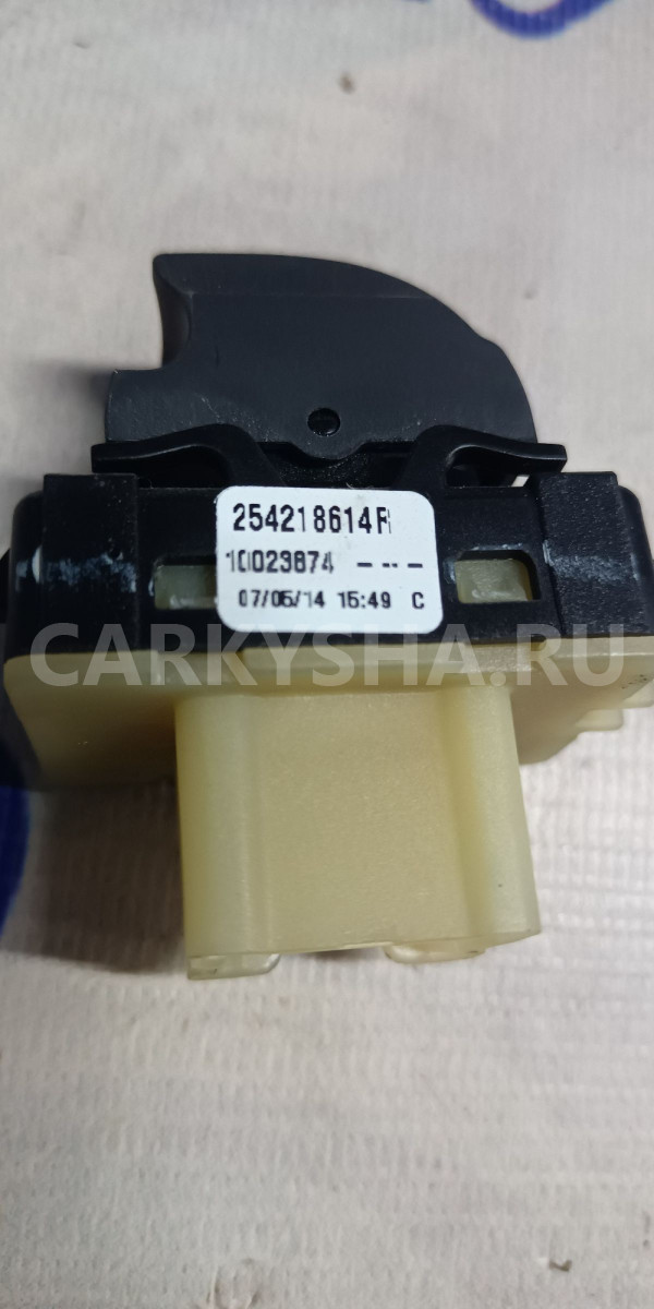 Кнопка стеклоподъемника Renault Kaptur 1.6 (H4M438) P098012 2019 (б/у) Renault 12 оригинальный номер 254218614R