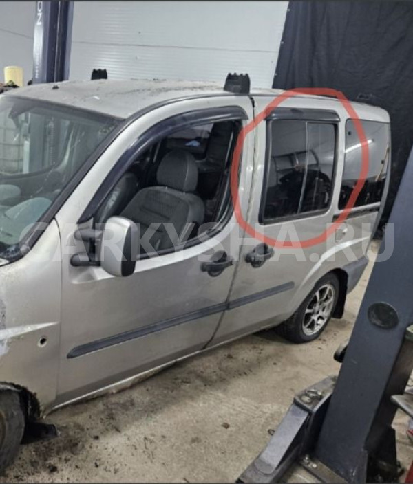 Стекло двери сдвижной заднее левое DOBLO 2001 Fiat Doblo оригинальный номер 46748922