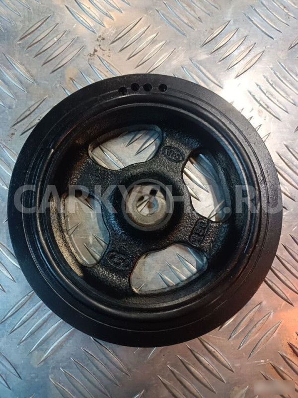 Шкив коленвала для G4FC Хундай Солярис Киа Рио 3 Kia Rio оригинальный номер 23242B000