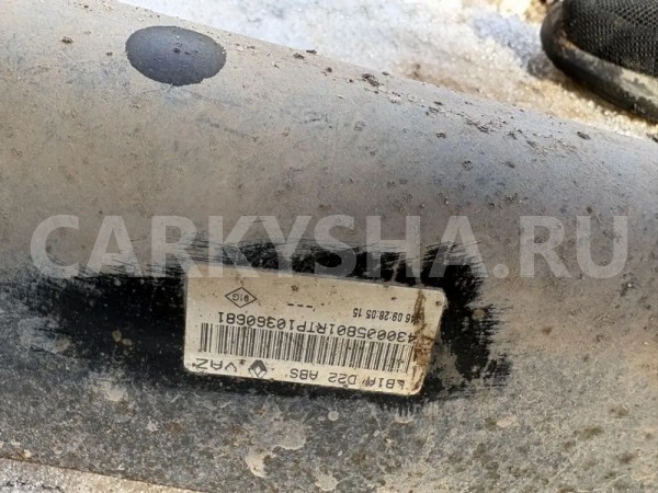 Балка задняя Nissan Almera G15 (2012—2018) Nissan Almera оригинальный номер 430005801R