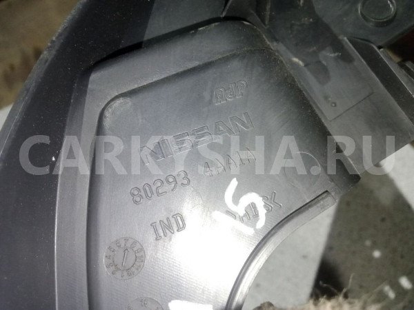 Крышка зеркала внутренняя Nissan Almera G15 (2012—2018) Nissan Almera оригинальный номер 802934aa1a