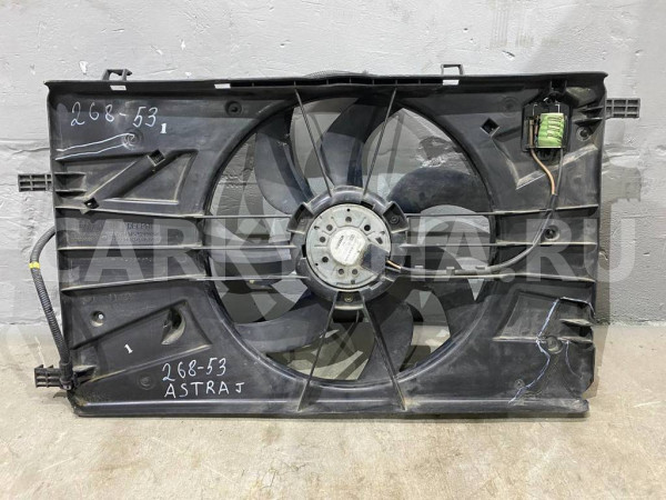 Вентилятор радиатора Opel Astra J 2010 - Opel Astra оригинальный номер 13289626