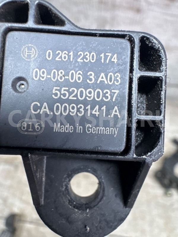 Датчик абсолютного давления Fiat 1.4 Fiat Punto оригинальный номер 55209037