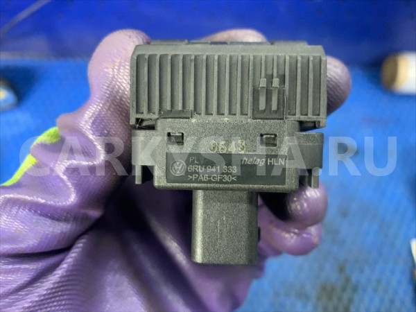 Кнопка корректора фар Volkswagen Polo 5 Volkswagen Polo оригинальный номер 6RU941333