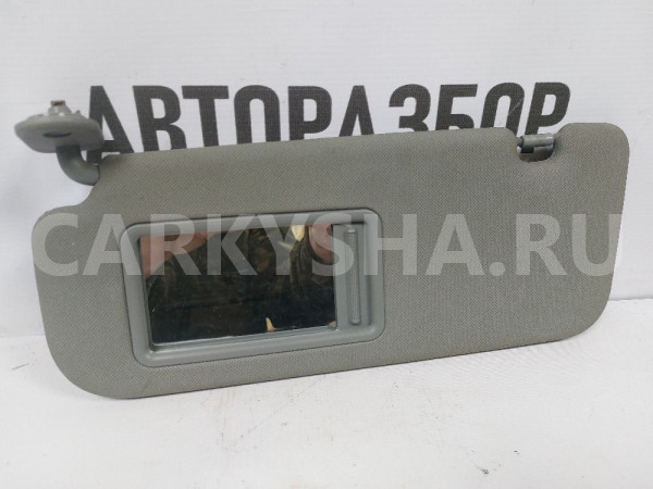 Козырек солнцезащитный левый Hyundai Solaris Hyundai Solaris оригинальный номер 671114L000