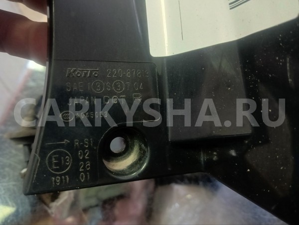 Фонарь Mitsubishi Outlander Xl 2009-2012 22087813, правый Mitsubishi Outlander 