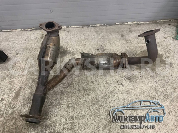 Приемная труба глушителя Pajero 3 БЕЗ КАТОВ 6G72 Mitsubishi i оригинальный номер MR571096