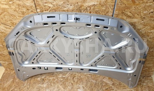 Капот Lada Granta новый цвет 691 платина ВАЗ (Lada) Granta оригинальный номер 8450104269