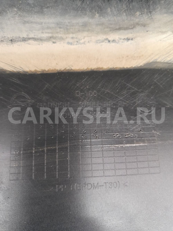 Накладка порога наружная правая SsangYong Kyron Ssang Yong Kyron оригинальный номер 7958609000