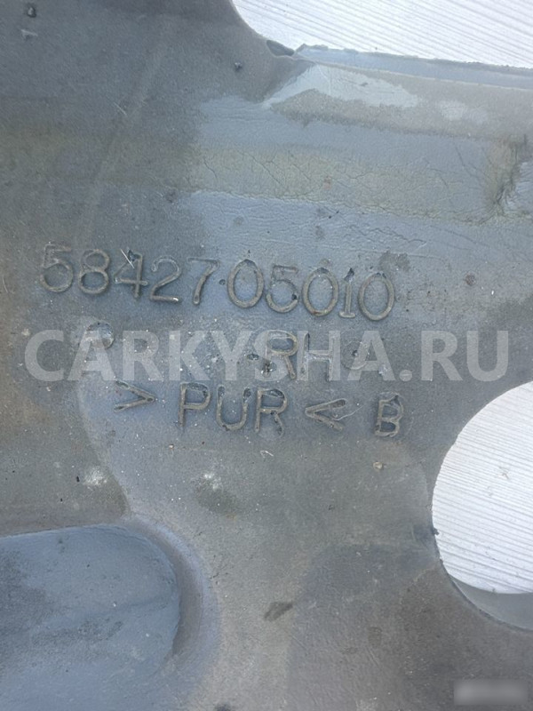 Шумоизоляция багажника правая Toyota Avensis T250 Toyota Avensis оригинальный номер 5842705010