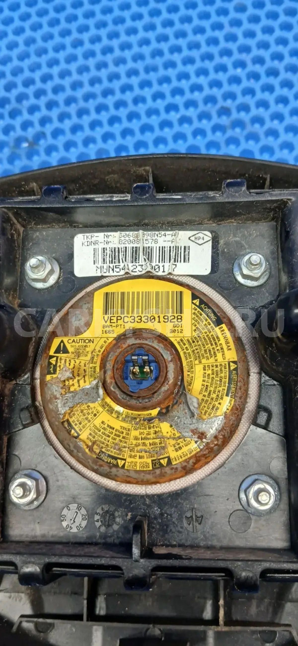 Подушка безопасности в рулевое колесо Renault Sandero I (2009—2014) Renault 14 