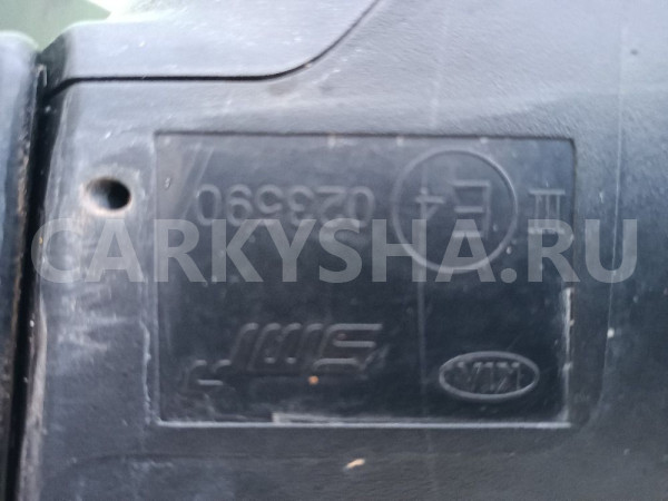 Зеркало правое Kia Rio III (2011—2015) Kia Rio оригинальный номер 876204Y031