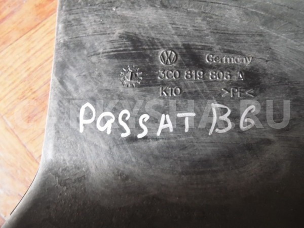 Воздуховод отопителя Volkswagen Passat B6 (2005—2010) Volkswagen Passat оригинальный номер 3c0819806a