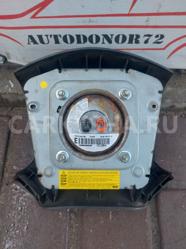 Подушка безопасности водителя Toyota Avensis T250 Toyota Avensis оригинальный номер 45130-05112-B0