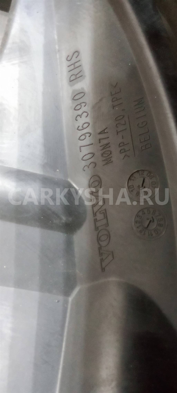 Воздуховод радиатора правый Volvo V70 2007-2013 Volvo V70 оригинальный номер 30796390
