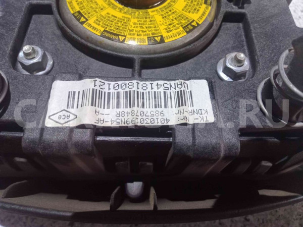 Подушка безопасности в руль Duster HSA 2018 Renault 15 оригинальный номер 985707848R