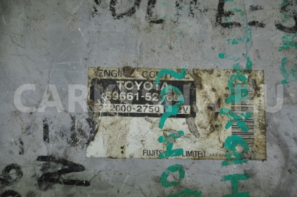 Блок управления двигателем Toyota Allex оригинальный номер 89661-52060
