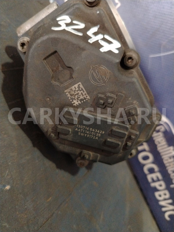 Заслонка дроссельная SsangYong D20DT D27DT Ssang Yong Kyron оригинальный номер 6711410125