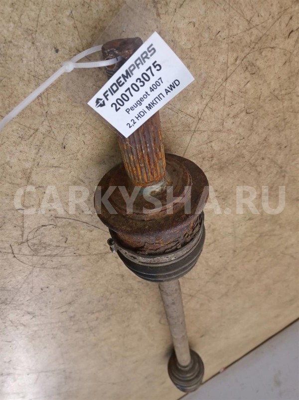 Название детали Привод задний Модель Peugeot 4007 Peugeot 4007 оригинальный номер 3274 D0