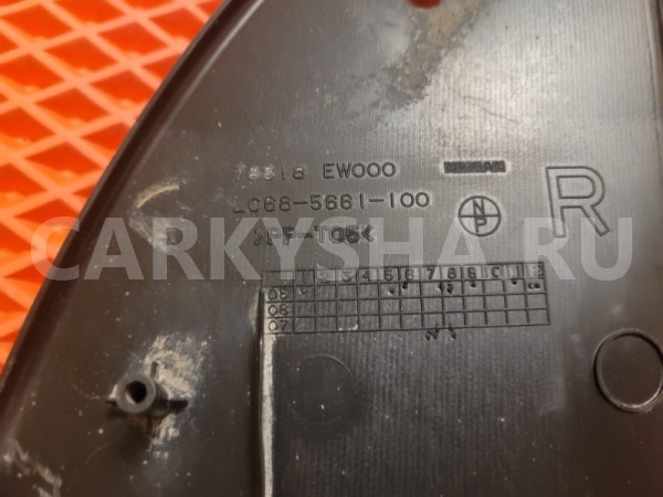 Подкрылок Nissan Almera 2014 78818EW000 G15 K4M, задний правый Nissan Almera 