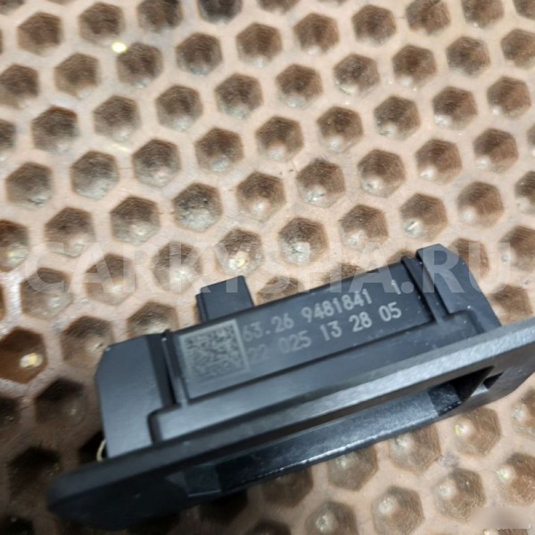 Фонарь подсветки номера BMW X3 