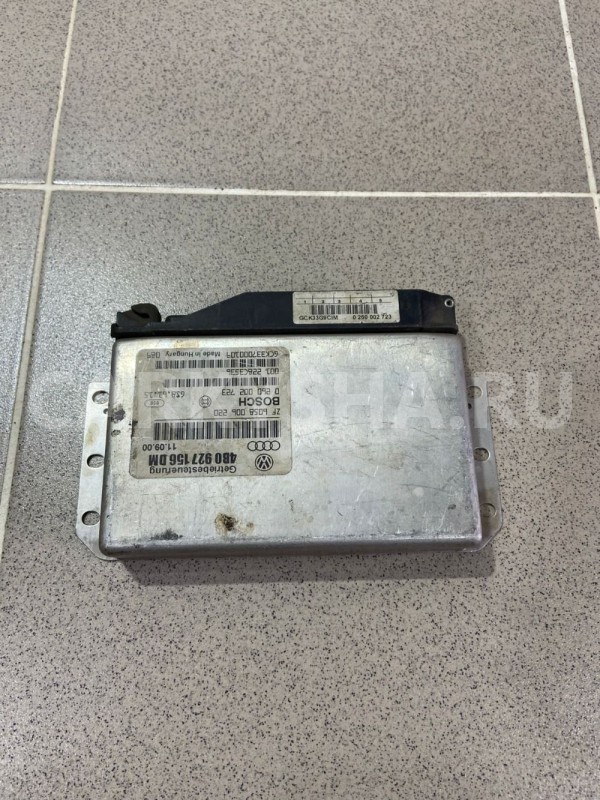 Блок управления АКПП Audi A6 C5 ARJ 4B0927156DM Audi 200 оригинальный номер 4B0927156DM