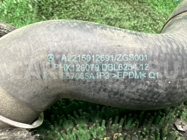 Патрубок системы охлаждения Mercedes S A2215012691 W221 278.932 Mercedes-Benz S-klasse 