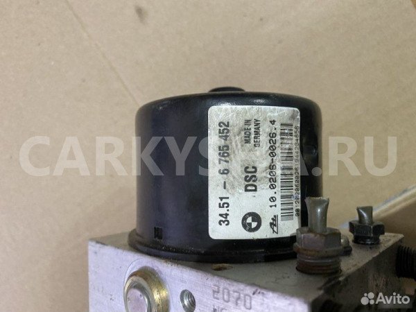 Блок ABS BMW 3 E46 M54B30 2003 BMW 3er оригинальный номер 34 51 6 765 452