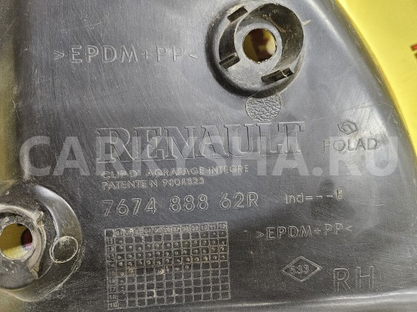 Локер задний правый Renault Duster оригинальный номер 767488862R