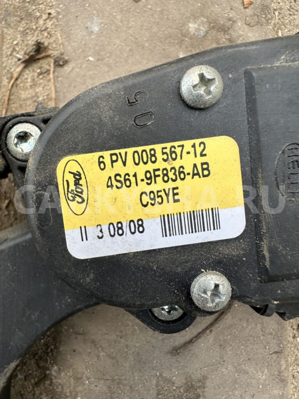 Педаль газа Ford Fusion Ford Fusion оригинальный номер 4s619f836ab