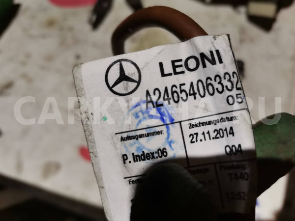 Клемма Mercedes-Benz A-класс W176 270.910 Mercedes-Benz A-klasse оригинальный номер A2465406332