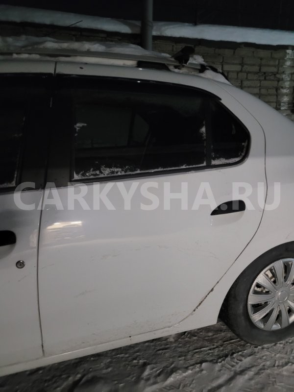 Дверь Renault Logan 2015 821018361R L8MV K7MA812, задняя левая Renault Logan 