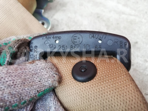 Ремень безопасности Mercedes-Benz GL-класс X166 (2012—2016) Mercedes-Benz G-klasse оригинальный номер A2518601085