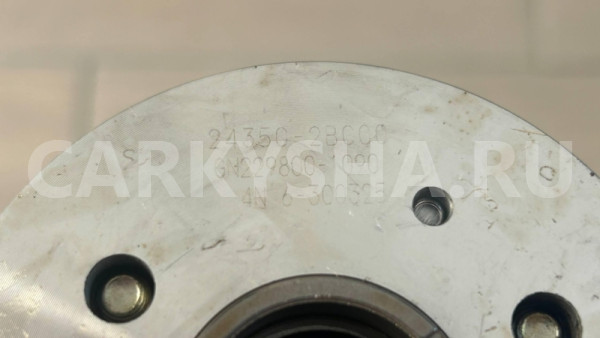 Распредвал впускной Kia Rio QB G4FC 1.6 2011 (б/у) Kia Rio оригинальный номер 241002B010