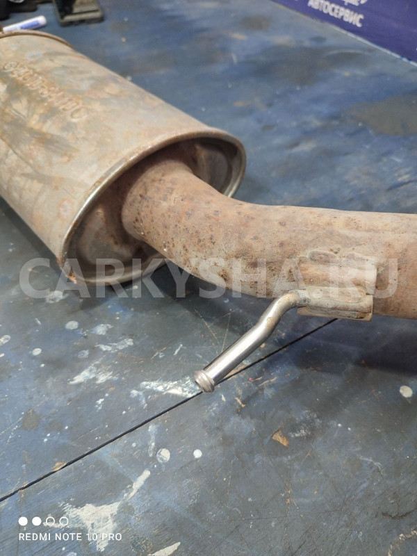 Глушитель (средняя часть) Ssangyong Actyon New 2wd Ssang Yong Actyon оригинальный номер 2440034211