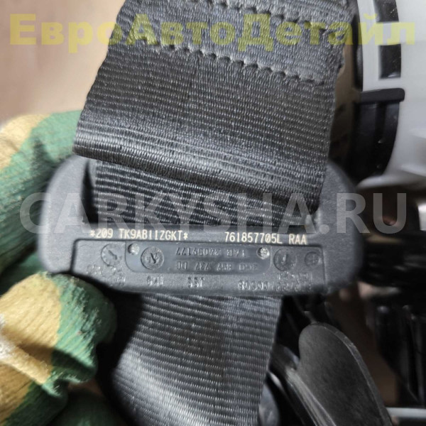 Ремень безопасности комплект VW Touareg CR7 2024г Volkswagen Touareg оригинальный номер 761857705L