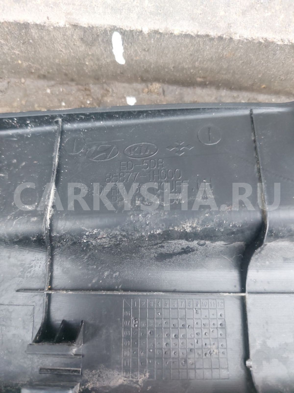 Накладка порога задняя левая Kia Ceed ED Kia Cee'd оригинальный номер 858751H000EQ